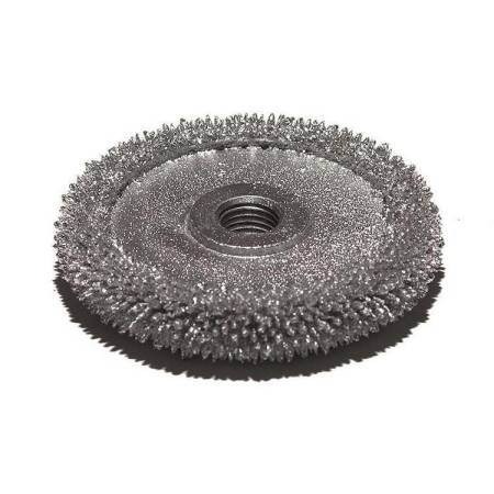 Абразив-круг с резьбой для пневмодрели 50х10 мм, зерно 390, Clipper