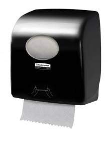 Диспенсер для рулонных полотенец Aquarius Slimroll, черный, Kimberly-Clark,