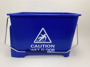 картинка Тележка - ведро ACG 20 л., двойное с отжимом, синие