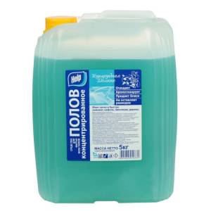 HELP Средство для мытья полов концентрированное 5 л, Изумрудная долина