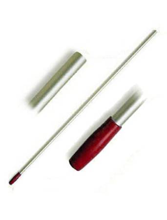 Рукоятка алюминиевая ACG 140 см. D 23 мм. для флаундеров и держателей "Кентукки" (красная)