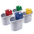 Ведро пластиковое для уборки помещений, ведро на колёсах с отжимом для мопов, Ведро пластиковое для уборки помещений