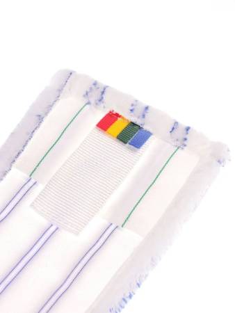 картинка МОП ACG плоский "Микрофибра" мягкий абразив 40 см., карман + ушки 