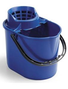 Ведро ACG 12 л. для резьбовых мопов, синее