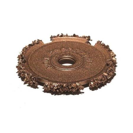 Абразив-круг с резьбой для пневмодрели 50х5 мм, зерно 36, Clipper