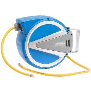 картинка Пневматический шланг на самоскручивающийся катушке D=8x12 мм. 15 м. NORDBERG HR0815HPVС