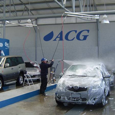 картинка Консоль поворотная 360 градусов 2,9 м. нержавеющая сталь для автомойки