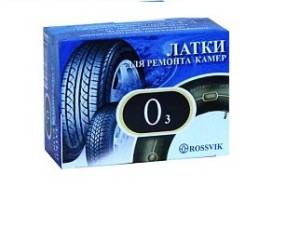 Латки камерные (овальные) О-3, 37x57 миллиметров, 50 штук (коробка), Rossvik