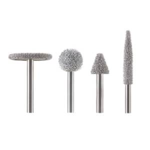 Набор абразивных фрез 4 штуки, зерно 170, NS635