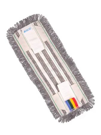 картинка МОП ACG плоский хлопок+микрофибра 50 см. ушки+кармашки ТАФТИНГ Эконом темный  (см. 1015209) 