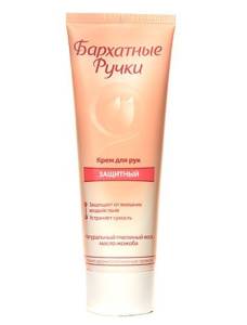 Крем для рук БАРХАТНЫЕ РУЧКИ 80 мл Защитный