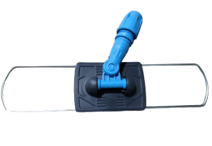 Держатель металлическая рамка пластиковая ручка 40 см., синий