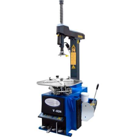 картинка Станок шиномонтажный V-624, автомат, до 24", 380 В, ROSSVIK 1/1