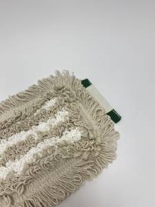 картинка насадки на швабру МОП плоский хлопок+микрофибра ТАФТИНГ 40 см Т-стропа под Vileda ACG