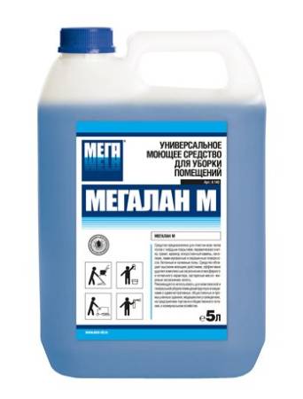 МЕГАЛАН М средство моющее универсальное для уборки помещений 5 л