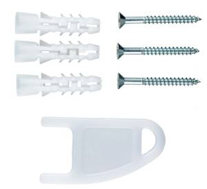 картинка Дозатор для жидкого мыла Luscan Professional 500мл, бело-серый пластик