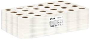 Бумага туалетная 3 сл, лист 12,5x9,5 см 160 листов, рулон 20 м, цвет белый (48 рул) Veiro