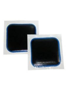 картинка Заплата (латка) универсальная для горячей и холодной вулканизации, 70х70 мм, H312, Clipper  50 штук в упаковке для ремонта шин и камер