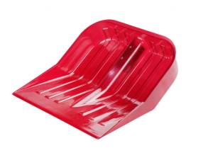 Лопата снегоуборочная из ПОЛИКАРБОНАТА 460х400  №1 без черенка