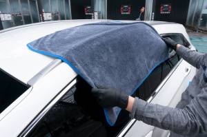 картинка Полотенце из микрофибры BOTH DRYING TOWEL 50x60 см, серое, Purestar для автомобиля