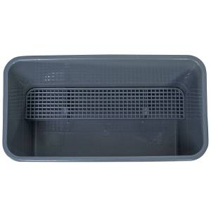 картинка Ведро для мойки на колесиках с прямой отжимной решеткой 25 л, AuTech