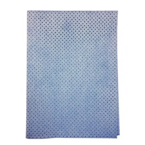 BETTA PACK 50 Замша искусственная 50х44см, 300 г/м, перф, синяя (50 шт)