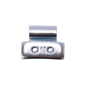 картинка 0315 FeD Груза набивные стальные для литых дисков 15 г (уп. 100 шт), LUXOR