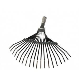 Грабли 20 зубьев веерные, пластинчатые, оцинкованные б/черенка