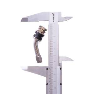 картинка Вентиль металлический для бескамерной шины VS.8.45. D-11,5мм. L-45мм. упаковка 10 штук, Rossvik для шин купить