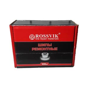 Шип ремонтный P12-8 NEW уп/500 шт. (красная пачка) Rossvik