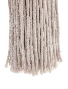 картинка насадки на швабру Насадка МОП 190 гр., хлопок, бытовой, с резьбой для рукоятки