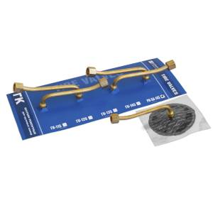 картинка Вентиль камерный с гайкой подкачки РК-5А-145, 4 штуки в упаковке, Rossvik для шин купить