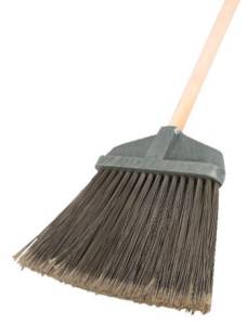 картинка Метла полипропиленовая Гардена для улицы с черенком плоская