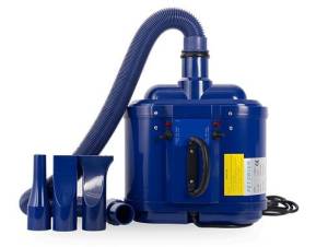 Двухтурбинная обдувка, 4000 Вт, 20-85 м/с, синяя