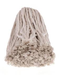 картинка насадки на швабру Насадка МОП 190 гр., хлопок, бытовой, с резьбой для рукоятки