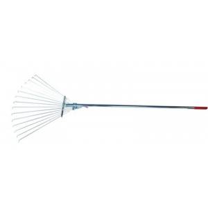 Грабли 15 зубьев веерные, складные с рукояткой