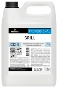 Средство эконом-класса для чистки грилей и духовых шкафов GRILL, 5 л,PRO-BRITE