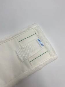 картинка насадки на швабру МОП ACG плоский "Микрофибра" 40х13 см., карман+ушки