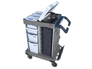 Тележка Ориго 2 С 77,5x59,5x116 см для Бизнес-Центра Vileda Professional