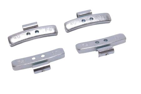 картинка 0340 FeD Груза набивные стальные для литых дисков 40 г (уп. 50 шт), LUXOR 