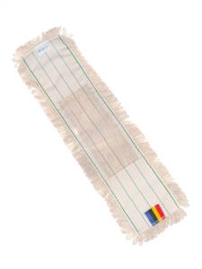 картинка насадки на швабру МОП плоский петлевой хлопок /пэф Эконом 60 см крепление, карман ACG