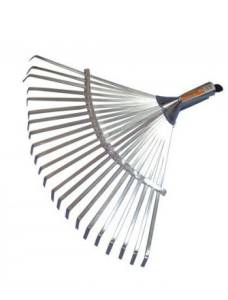 картинка Грабли 22 зубьев веерные пластинчатые усиленные ГСВ2 оцинк.сталь б/черенка