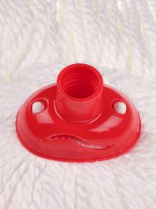 картинка насадки на швабру МОП ACG резьбовой микрофибра веревочный 30 см 250 г белый